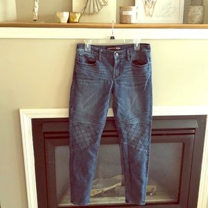 Express moto-style jeans